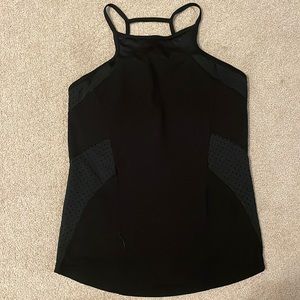 Zella open back work out top with built in bra and cups.